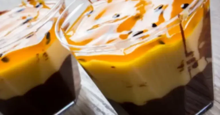 Foto da receita de Torta Mousse de Maracujá com Chocolate