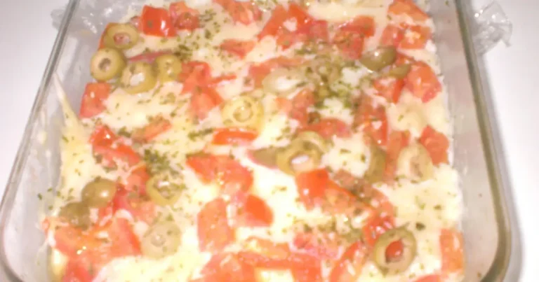 Foto da receita de torta pizzaiola