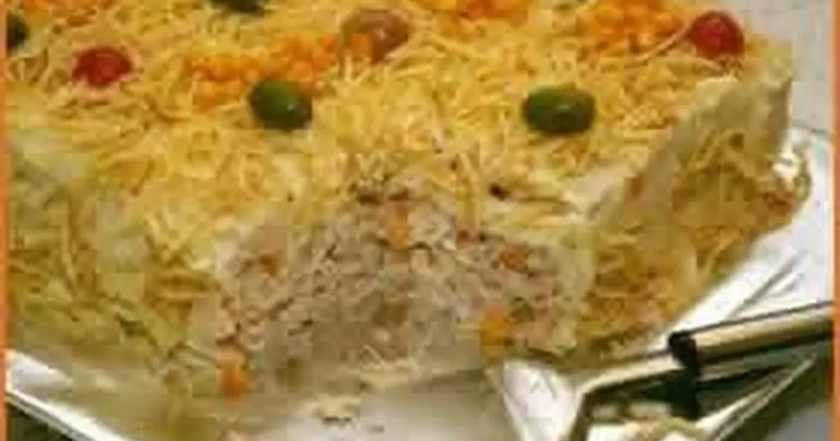 Foto da receita de torta rápida de atum