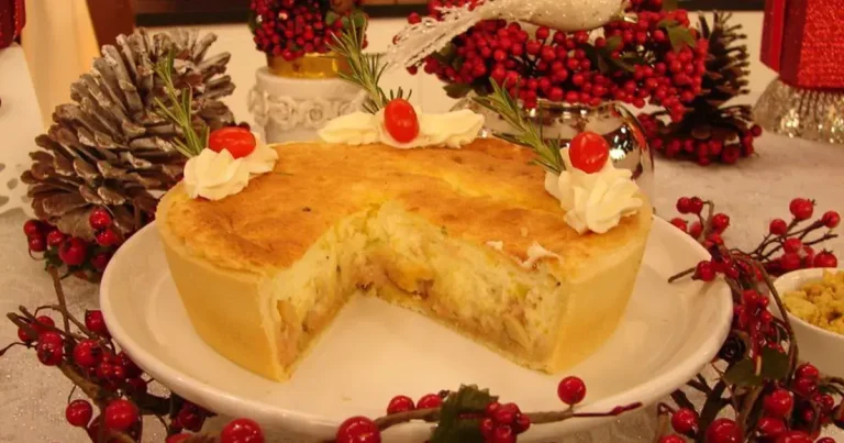 Foto da receita de Torta Soufflé Natalina
