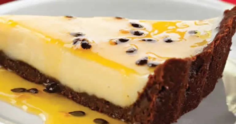 Foto da receita de Torta trufada de maracujá