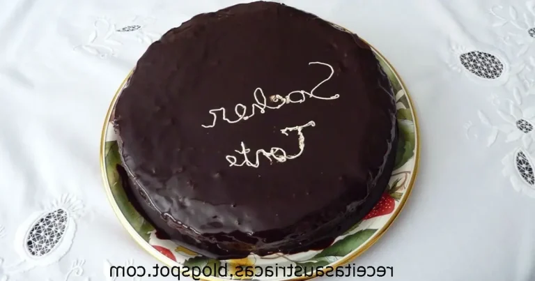 Foto da receita de Torta Vienense Sacher