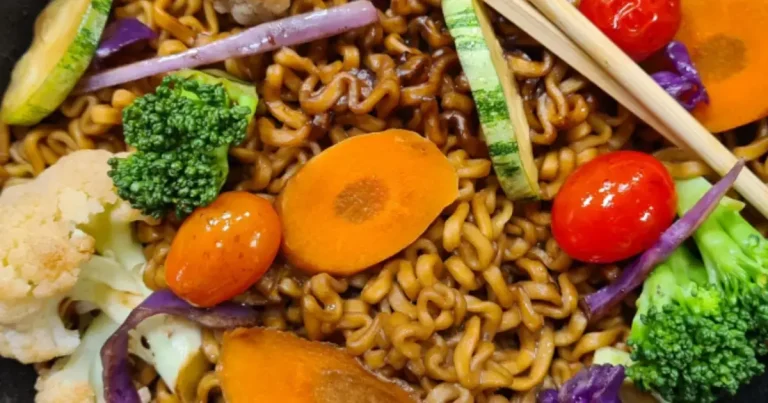 Foto da receita de Yakisoba de vegetais