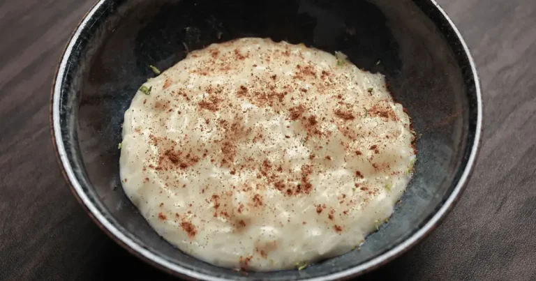 Foto da receita de Arroz-doce com caramelo salgado de canela