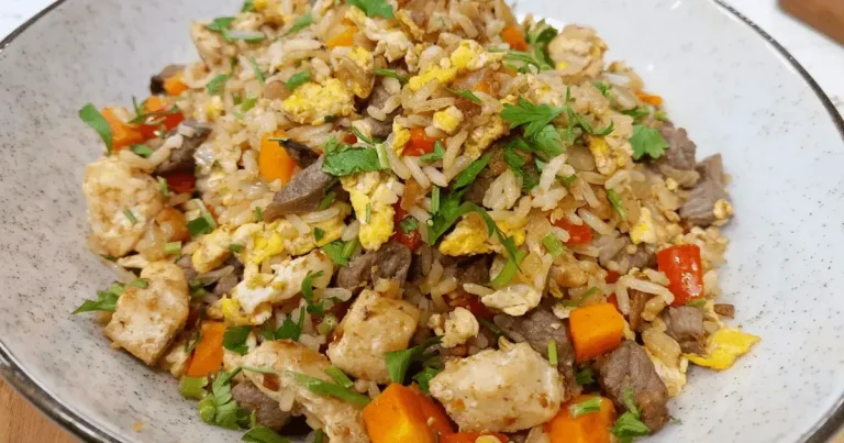 Foto da receita de Arroz especial com duas carnes