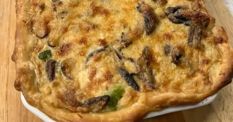 Foto da receita de Bacalhau cremoso folhado