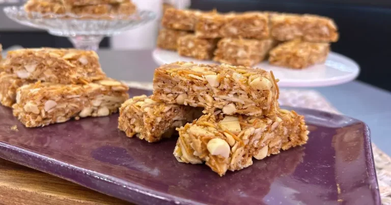 Foto da receita de Barrinha doce com macarrão