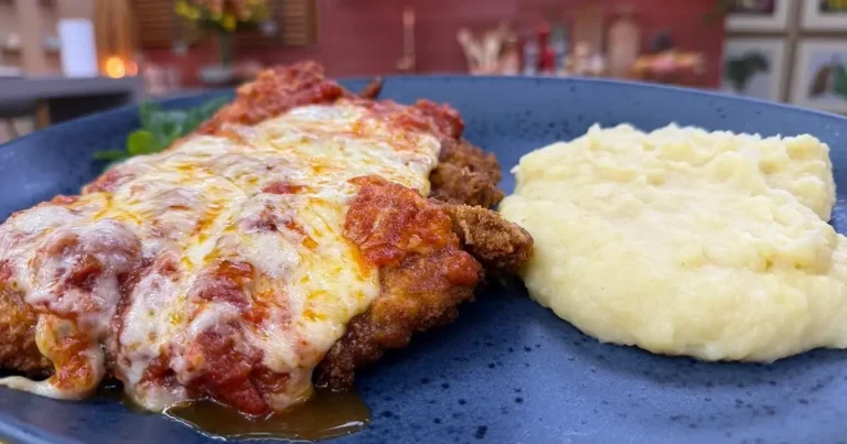 Foto da receita de Bife à parmegiana