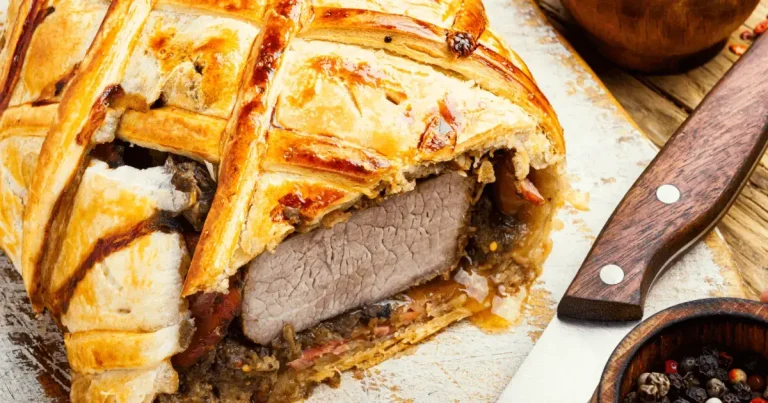 Foto da receita de Bife Wellington suíno