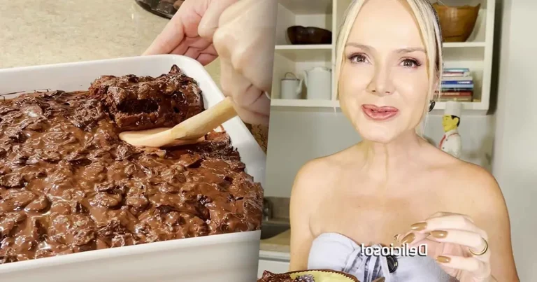 Foto da receita de Bolo de chocolate crocante