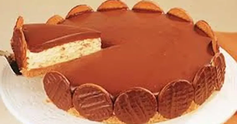 Foto da receita de bolo meio torta