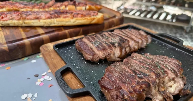 Foto da receita de Chorizo com pão de alho