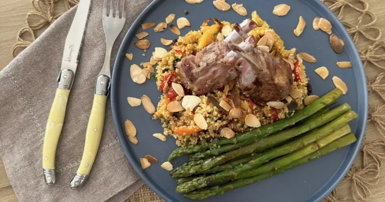 Foto da receita de Cordeiro com Cuscuz Marroquino