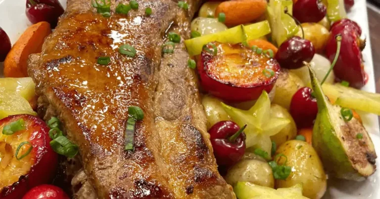 Foto da receita de Costelinha à moda natalina