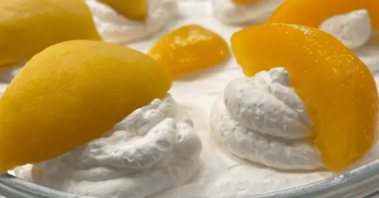 Foto da receita de Creme delícia de pêssego