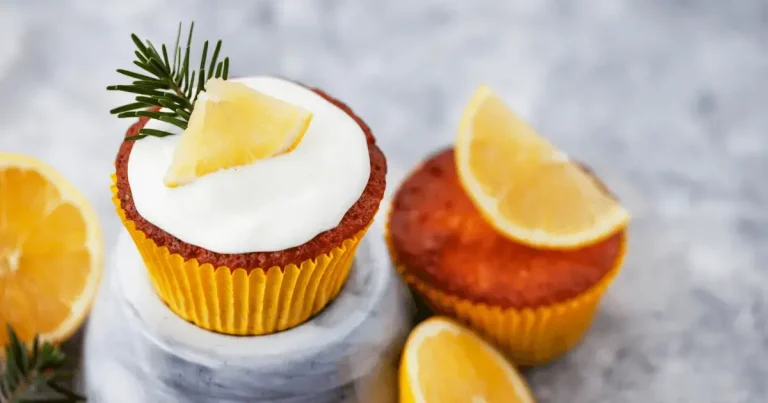 Foto da receita de Cupcake saudável de limão siciliano