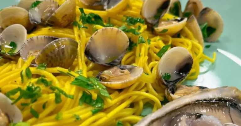 Foto da receita de Espaguete ao vôngole