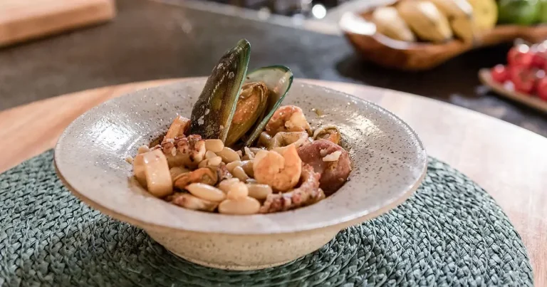 Foto da receita de Feijoada de frutos do mar