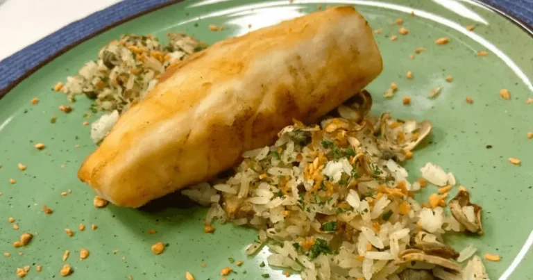Foto da receita de Filé de peixe com arroz à provençal