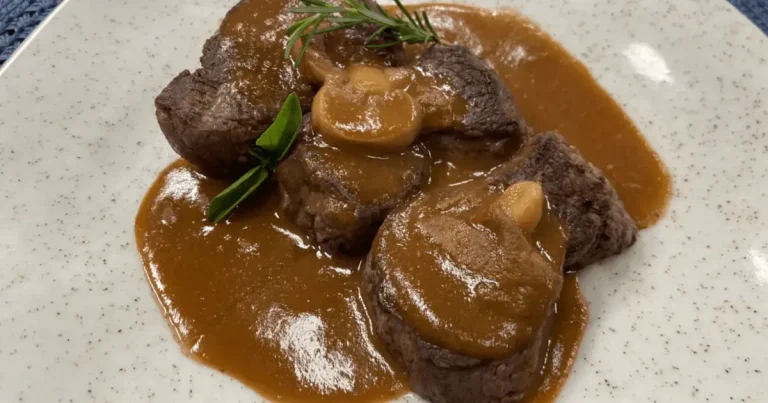 Foto da receita de Filé-mignon ao molho madeira