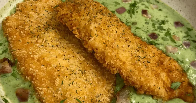 Foto da receita de Frango com creme de espinafre