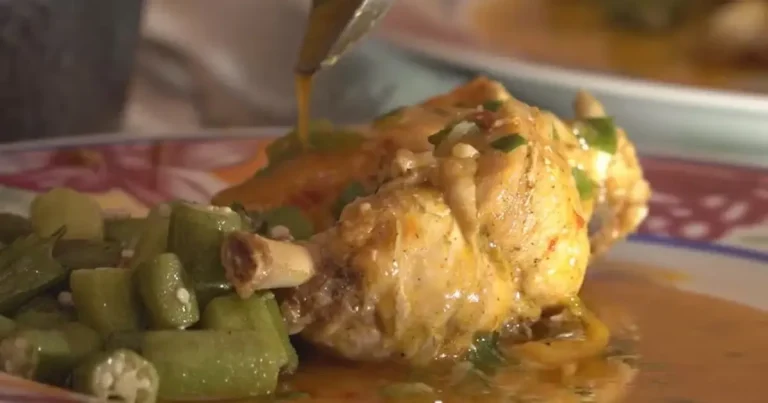 Foto da receita de Frango com quiabo