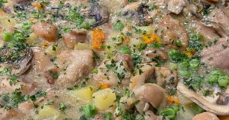 Foto da receita de Guisado de frango com legumes