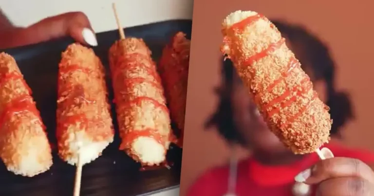 Foto da receita de Hot dog coreano