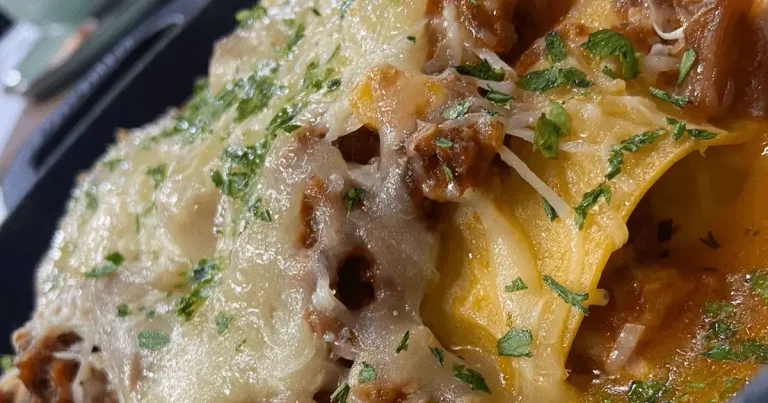 Foto da receita de Lasanha de costela na frigideira
