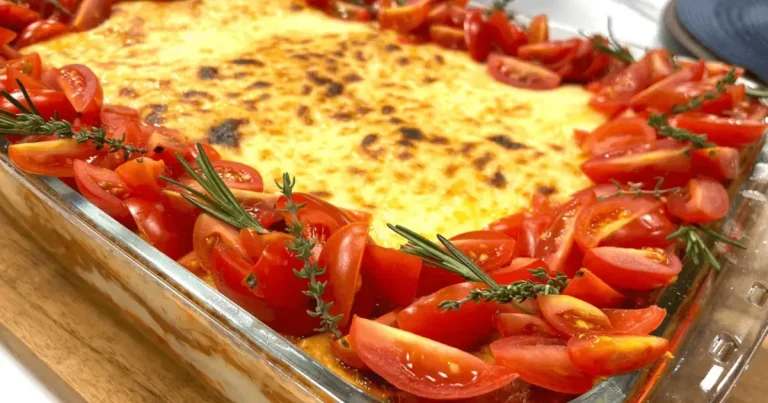 Foto da receita de Lasanha de peru