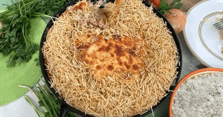 Foto da receita de Linguiça com creme de milho gratinado
