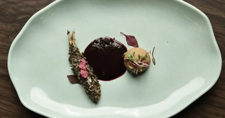 Foto da receita de Manjuba com castanha-portuguesa e açaí