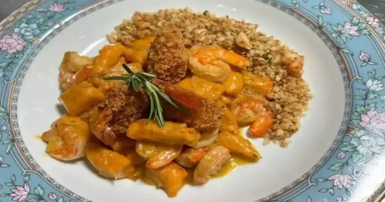 Foto da receita de Nhoque de camarão