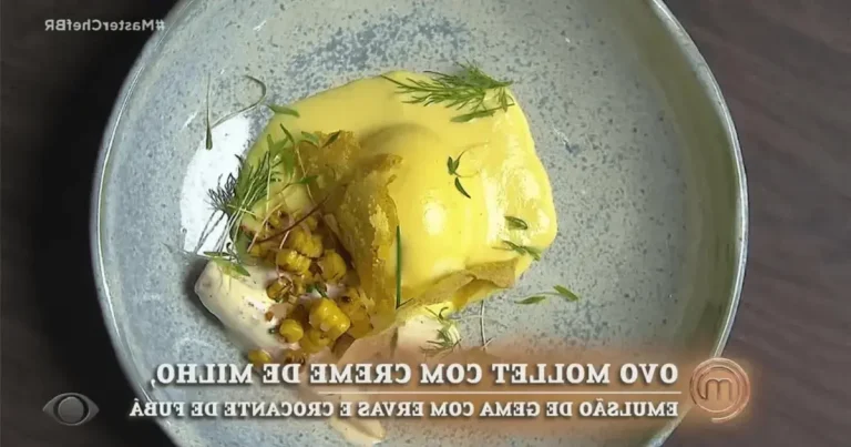 Foto da receita de Ovo mollet com creme de milho