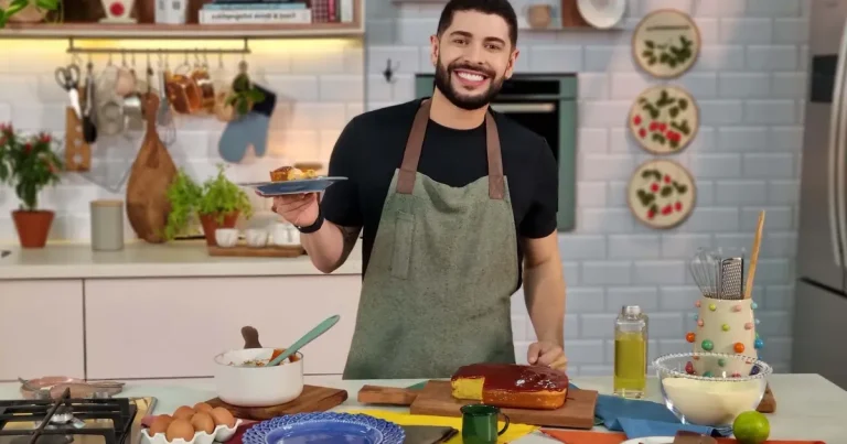 Foto da receita de pão de ló de fubá com goiabada