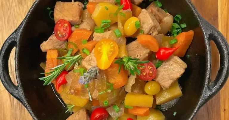 Foto da receita de Picadinho de lombo