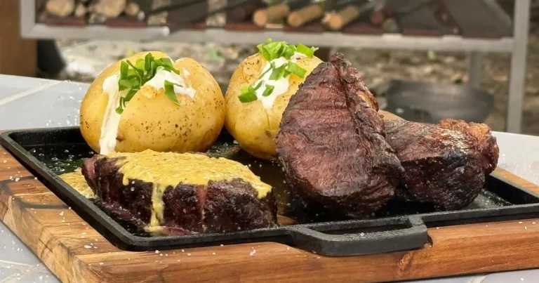 Foto da receita de Picanha ao molho de alho