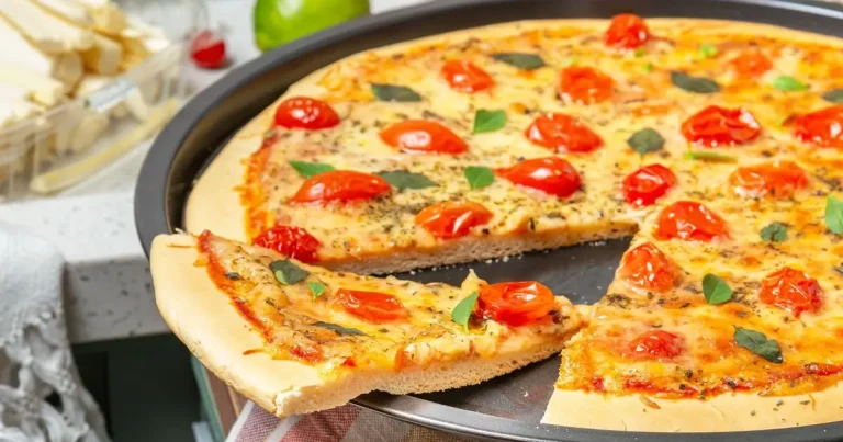 Foto da receita de Pizza clássica de marguerita