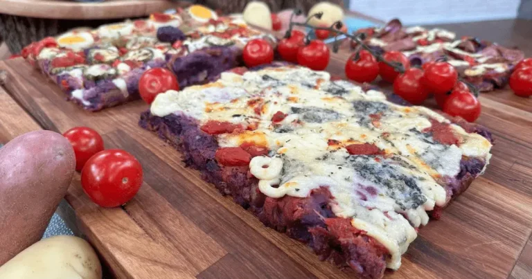 Foto da receita de Pizza de batatas