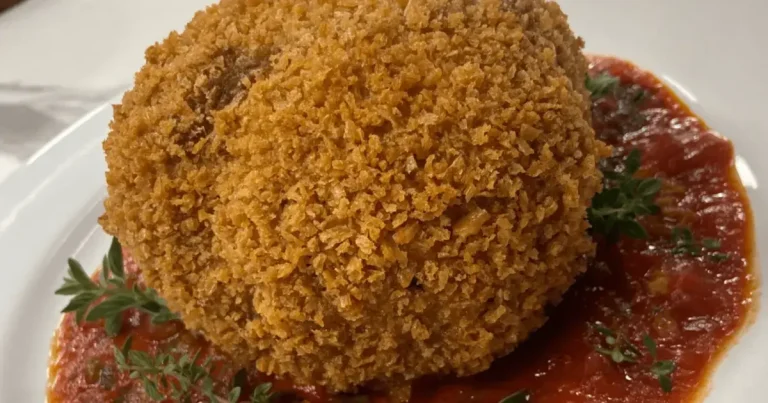 Foto da receita de Polpetone de carne ao molho de tomate