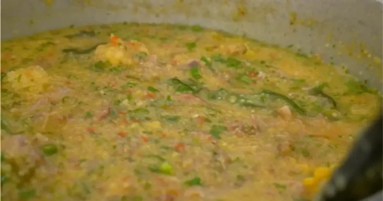 Foto da receita de Quirera com suan