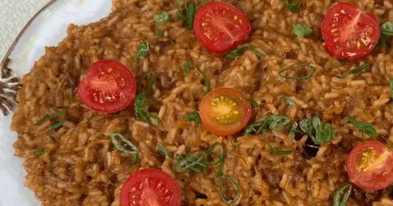 Foto da receita de Risoto de fraldinha