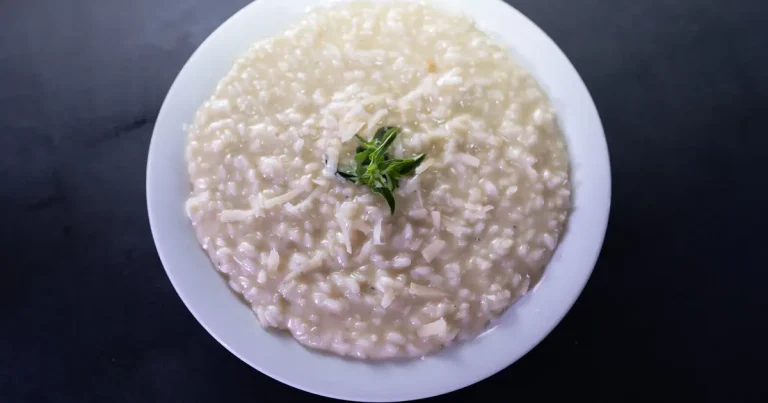 Foto da receita de Risoto de três queijos