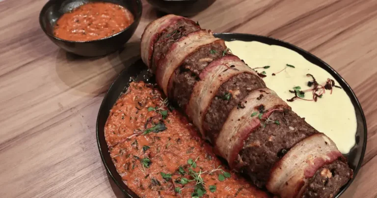 Foto da receita de Rocambole de carne com polenta