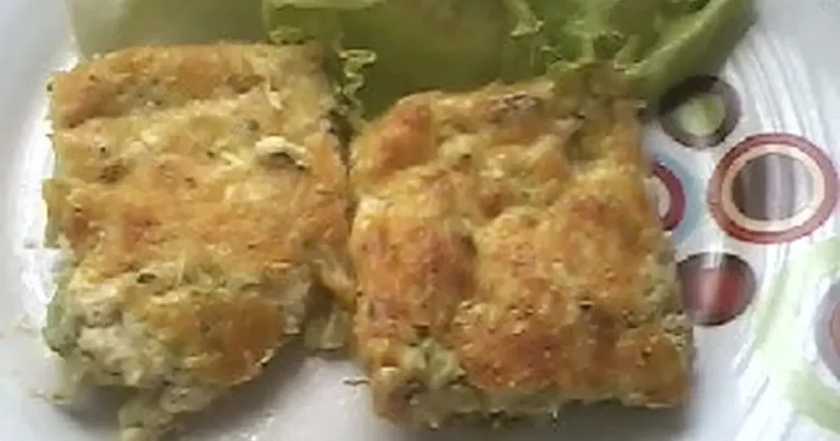 Torta de Abobrinha com Provolone