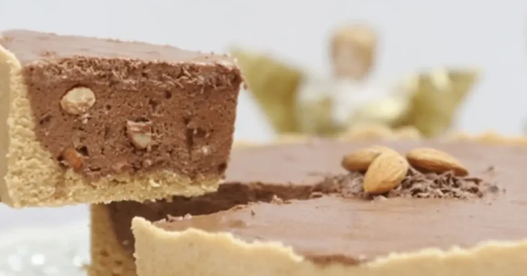 Foto da receita de Torta de amêndoas com chocolate