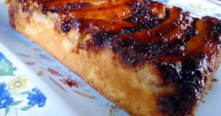 Foto da receita de Torta de Banana com Caramelo