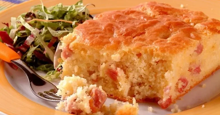 Foto da receita de Torta de presunto e queijo de liquidificador