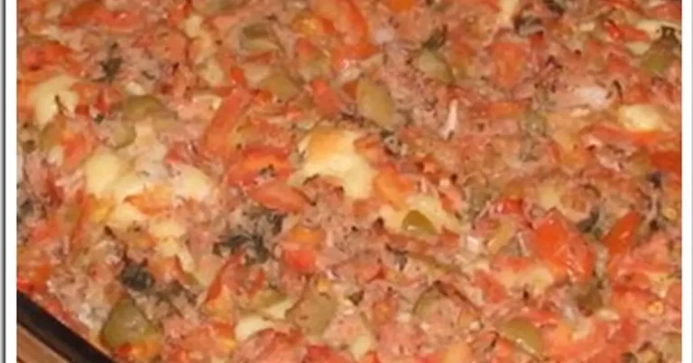 Torta de Sardinha em Conserva