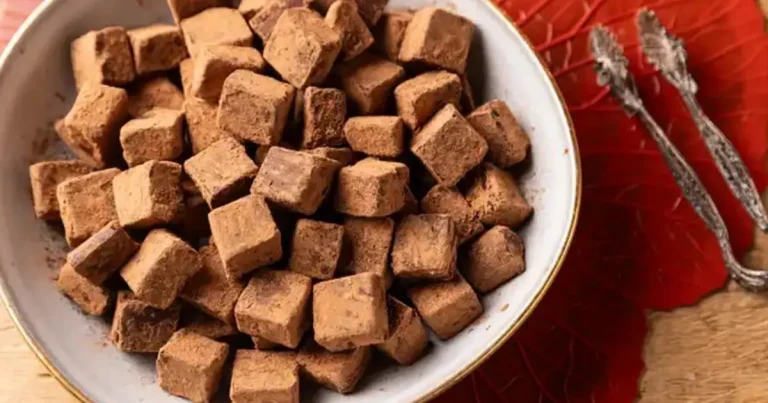 Foto da receita de Trufinhas de chocolate com laranja e canela